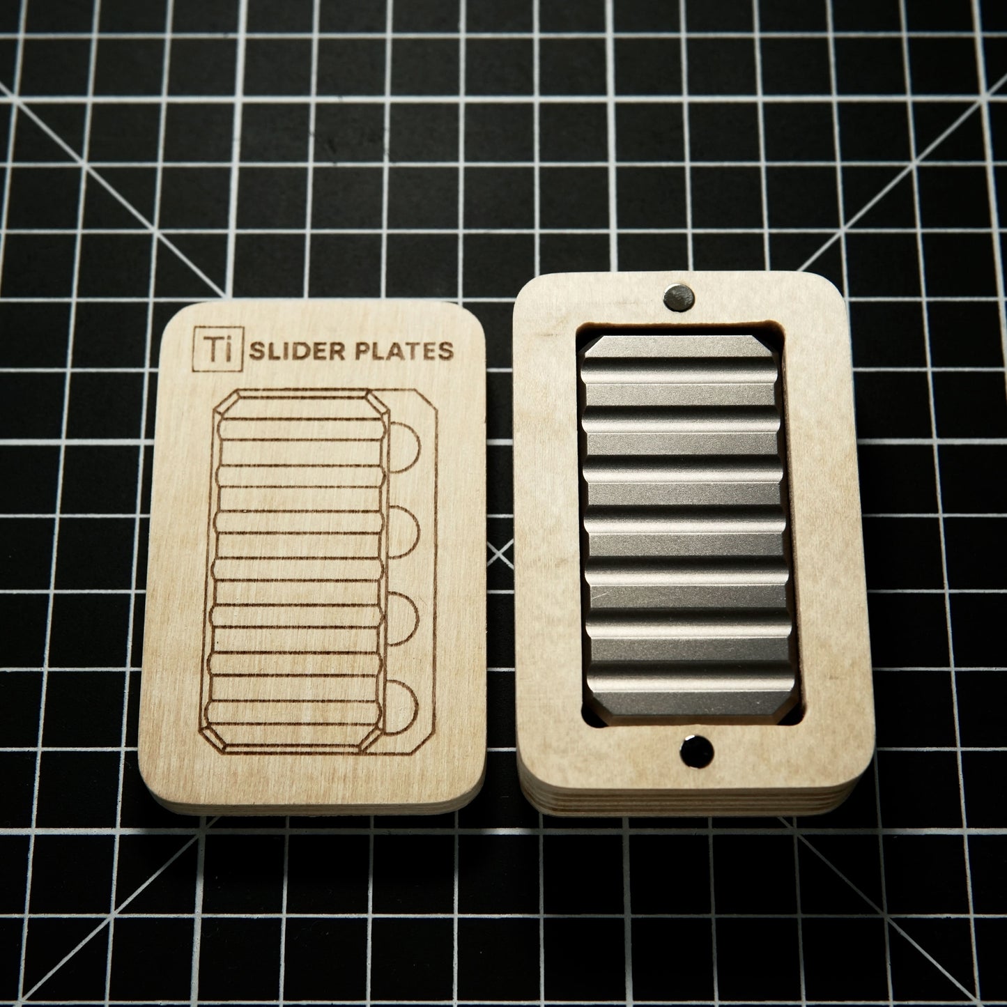 Wooden Case/Slider Plates