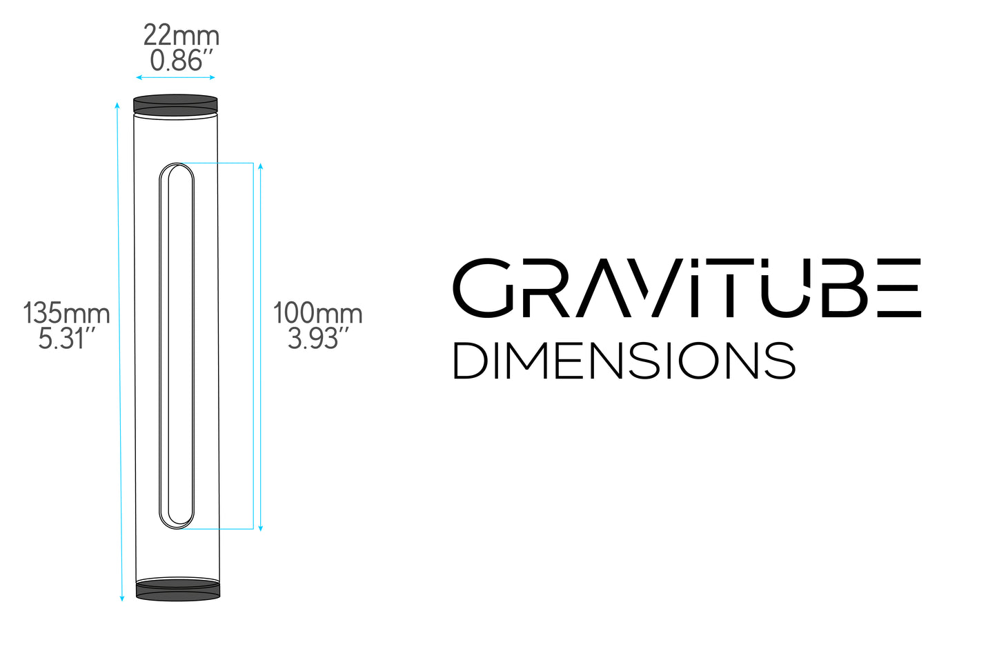 Gravitube Magnet 🧲 Levitating Desk Toy