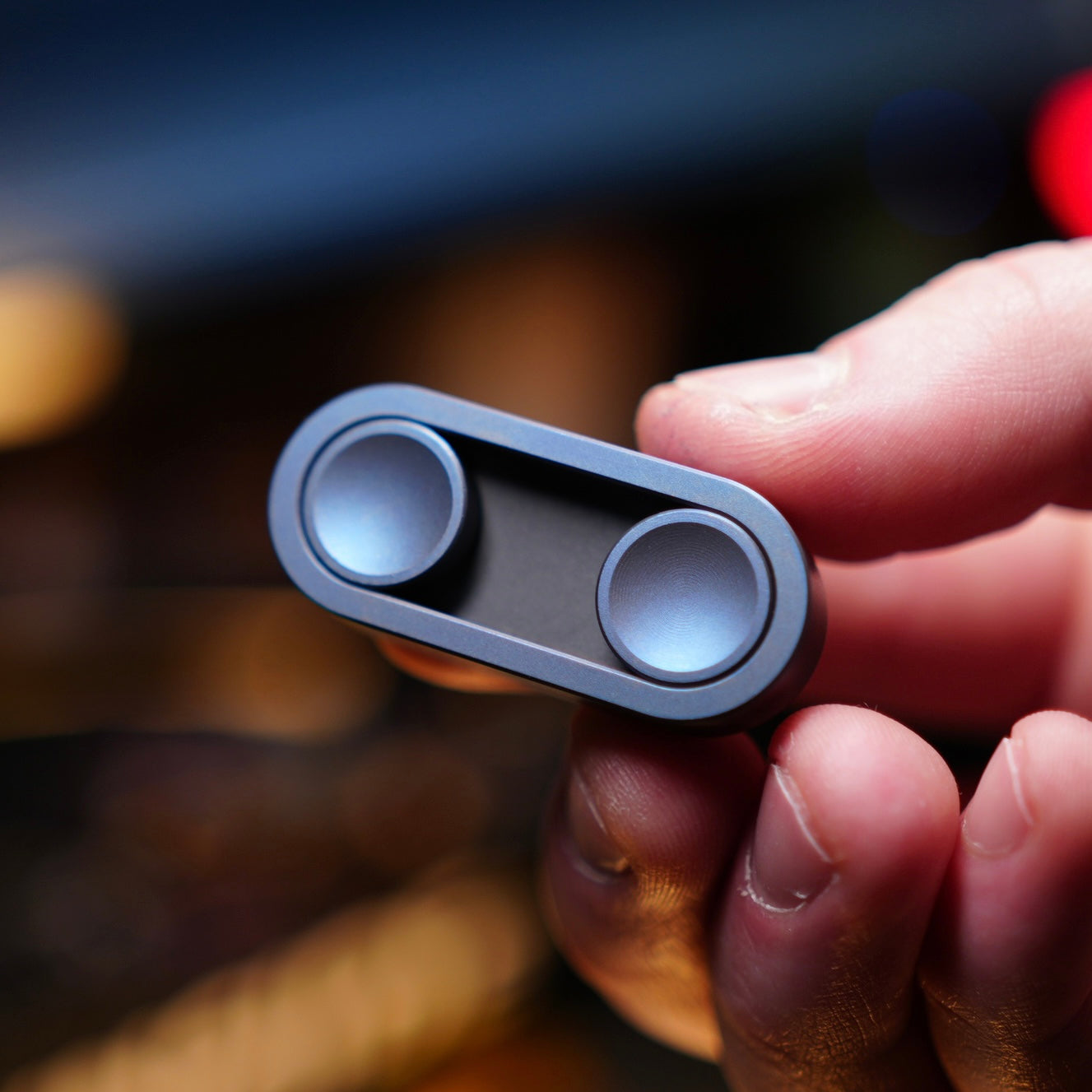 KICKUP フィジェット スライダー Slider 3.0 [Ti] Slider 3.0 Color Edition - Top-Quality Titanium Fidget Toys
