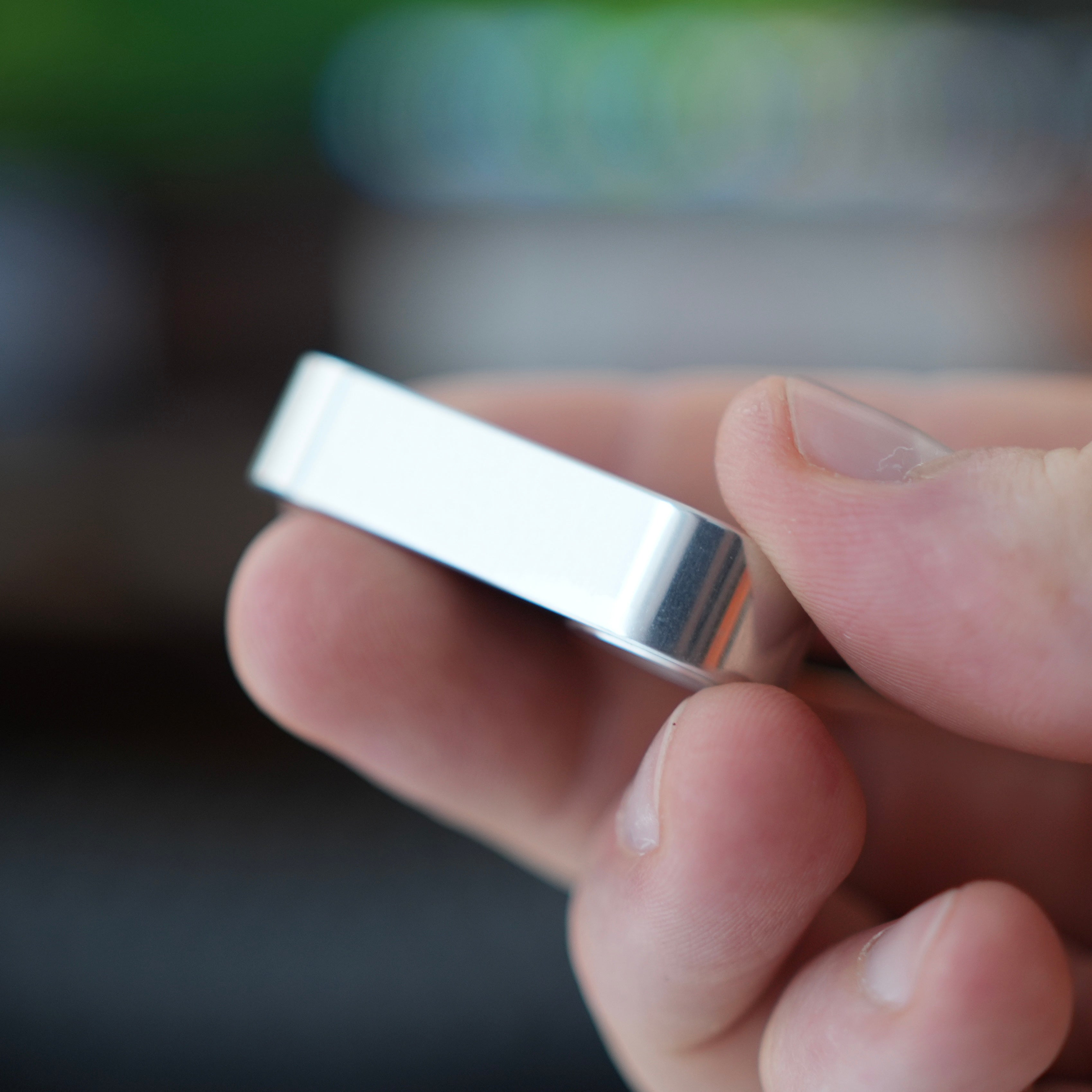 Slider 3.0 Polished Aluminium Fidget Toy for Stress Relief | Kickup