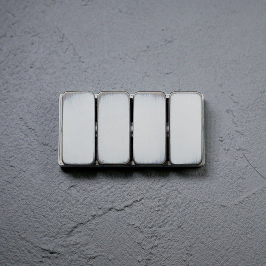 Clicker X4 [Ti] Cerakote / White Brushed