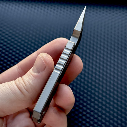 Titanium PryBar Pocket Tool, EDC Titanium, Titanium Crowbar,Multi tool Prybar, Pocket Gear, EDC Pocket