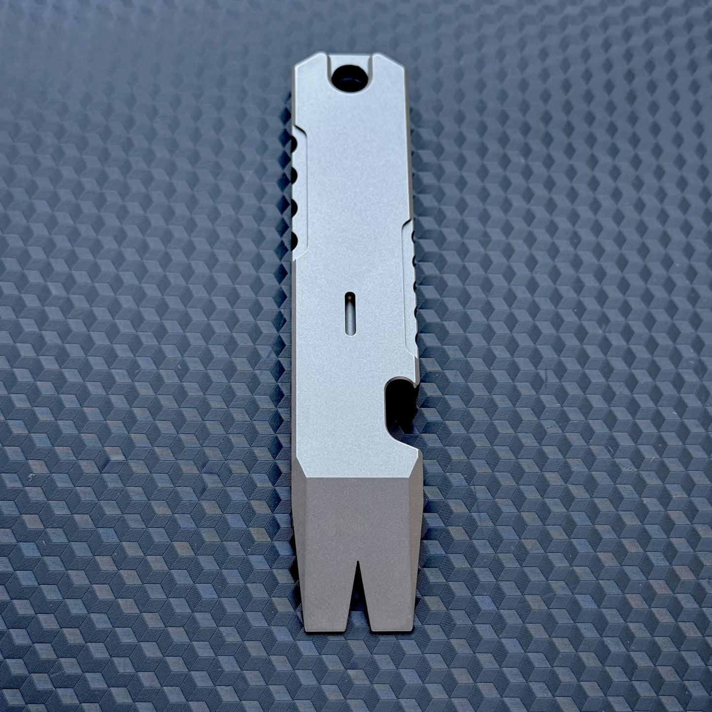 Titanium PryBar Pocket Tool, EDC Titanium, Titanium Crowbar,Multi tool Prybar, Pocket Gear, EDC Pocket