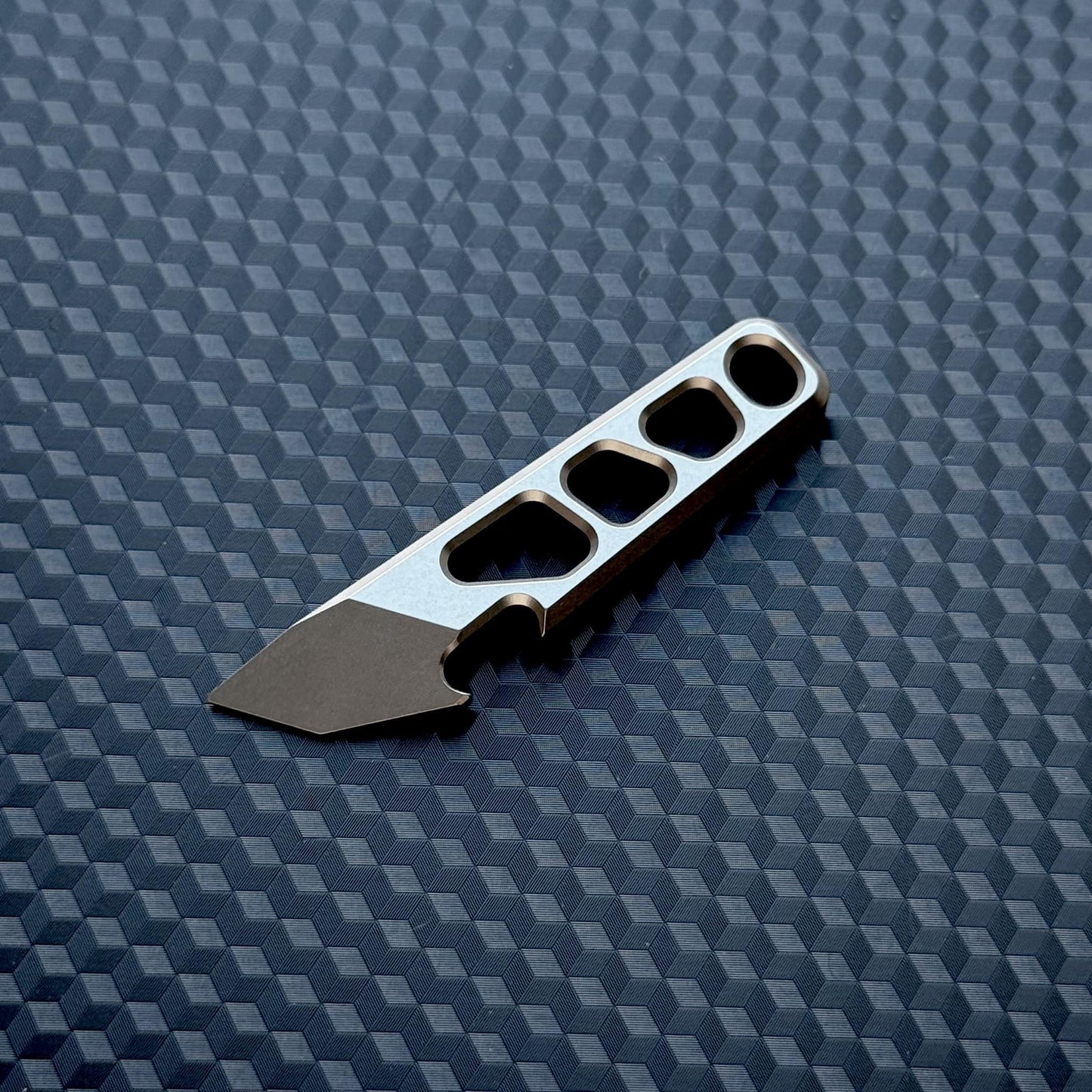 PryBar Bottle Opener Titanium Mini Pocket Tool, EDC Titanium, Box Cutter, Crowbar,Multi tool, Pocket Gear, Keychain