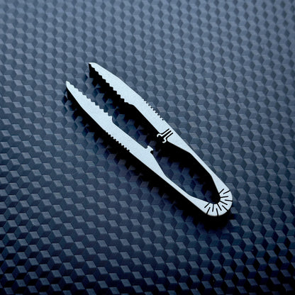 Tweezer Titanium,Pocket Tool,EDC Titanium,Multi tool,Pocket Gear,Portable