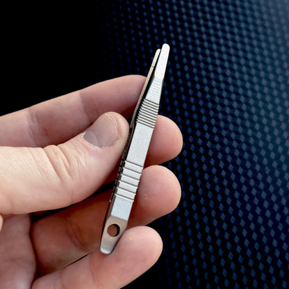 Tweezers Titanium Pocket Tool,EDC Titanium,Multi Tool,Pocket Gear,Portable EDC