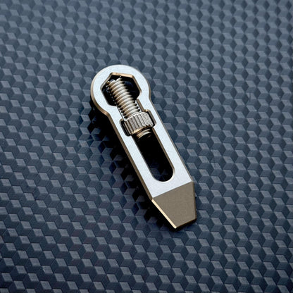 PryBar Adjustable Wrench Titanium Mini , Pocket Tool, EDC Titanium, bottle opener, Crowbar,Multi tool, Pocket Gear, keychain