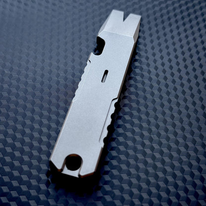 Titanium PryBar Pocket Tool, EDC Titanium, Titanium Crowbar,Multi tool Prybar, Pocket Gear, EDC Pocket