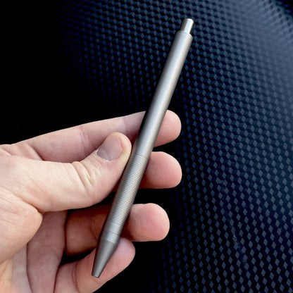 Titanium Pen Minimalist , EDC Writing Tool, Pocket Tool, EDC Titanium, Titanium Fidget,Metal Pen, Pocket Gear