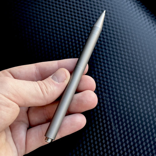 Titanium Pen Minimalist , EDC Writing Tool, Pocket Tool, EDC Titanium, Titanium Fidget,Metal Pen, Pocket Gear