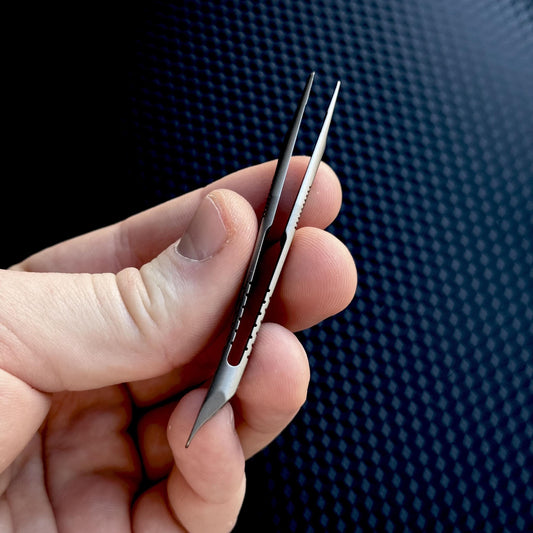 Tweezers Titanium Pocket Tool,EDC Titanium,Multi Tool,Pocket Gear,Portable EDC