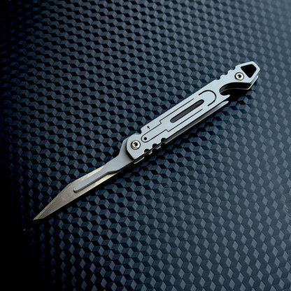 Folding Knife Scalpel Tool Pocket EDC Pocket Gear Kutting Device