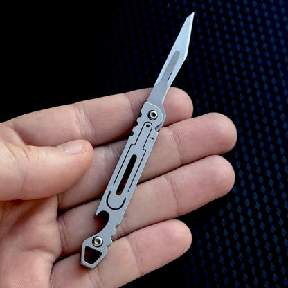 Folding Knife Scalpel Tool Pocket EDC Pocket Gear Kutting Device