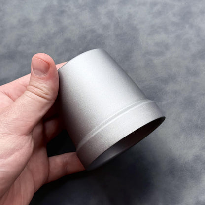 Titanium EDC Mug 175ml Compact Lightweight Cup with Double Wall Design, Perfect for Coffee, Camping, and Gift for Him or Her