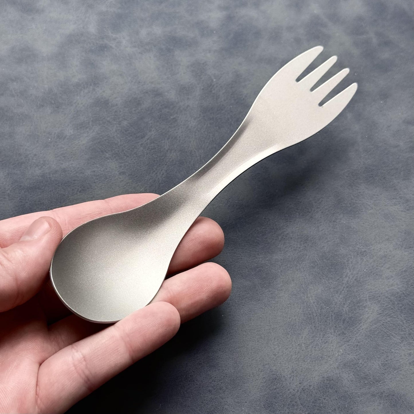 Titanium Spork: Ultralight 2-in-1 Camping Utensil