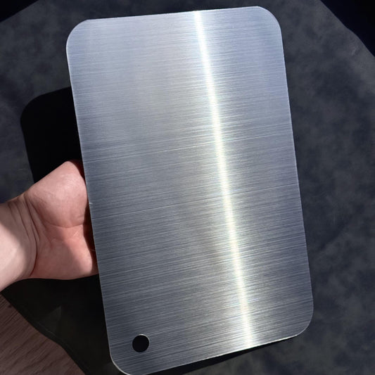 Titanium Coated Stainless Steel Cutting Board: Double-Sided Kitchen Prep