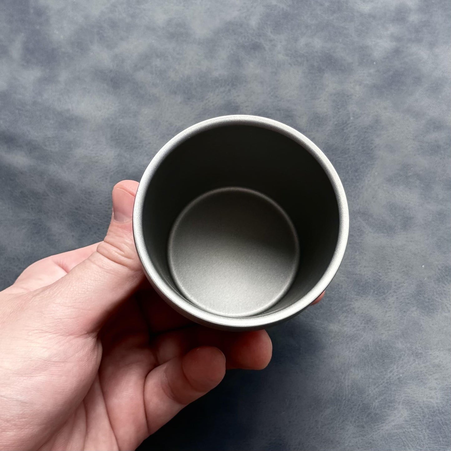 Titanium EDC Mug 175ml Compact Lightweight Cup with Double Wall Design, Perfect for Coffee, Camping, and Gift for Him or Her