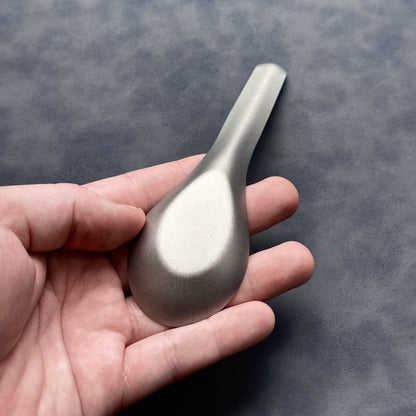 Spoon Titanium EDC Lightweight Grey Camping Spoon for Hiking Travel | Minimalist Outdoor Gear | Gift for Men & Travelers