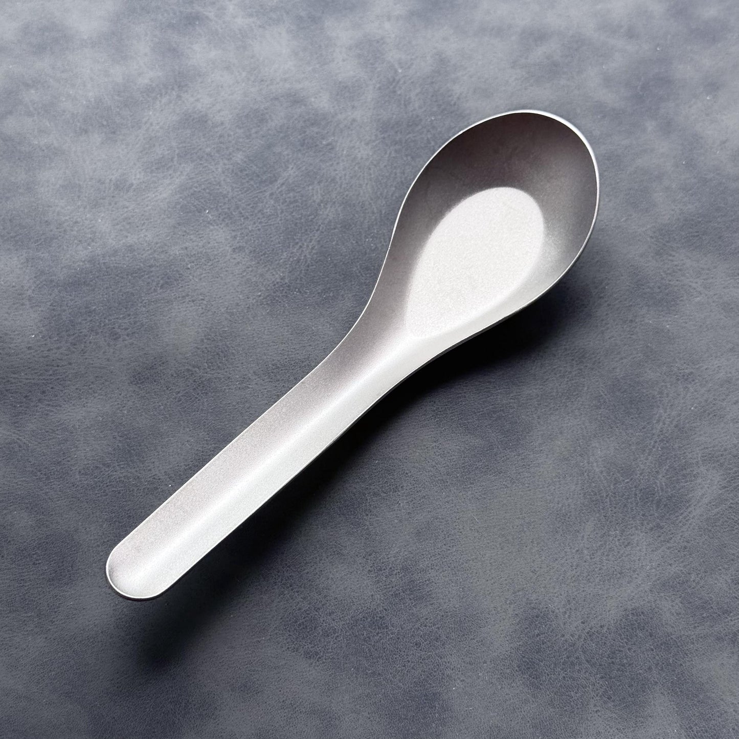 Spoon Titanium EDC Lightweight Grey Camping Spoon for Hiking Travel | Minimalist Outdoor Gear | Gift for Men & Travelers