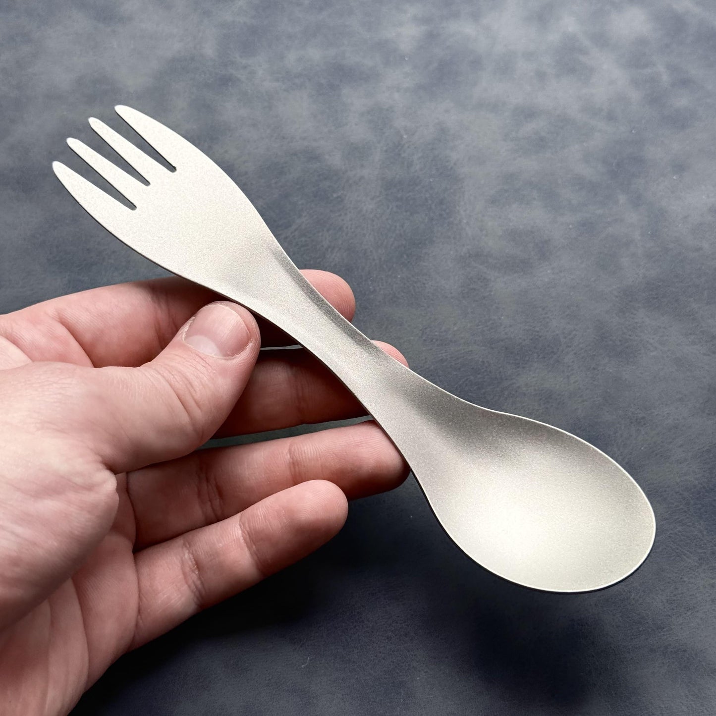 Titanium Spork: Ultralight 2-in-1 Camping Utensil