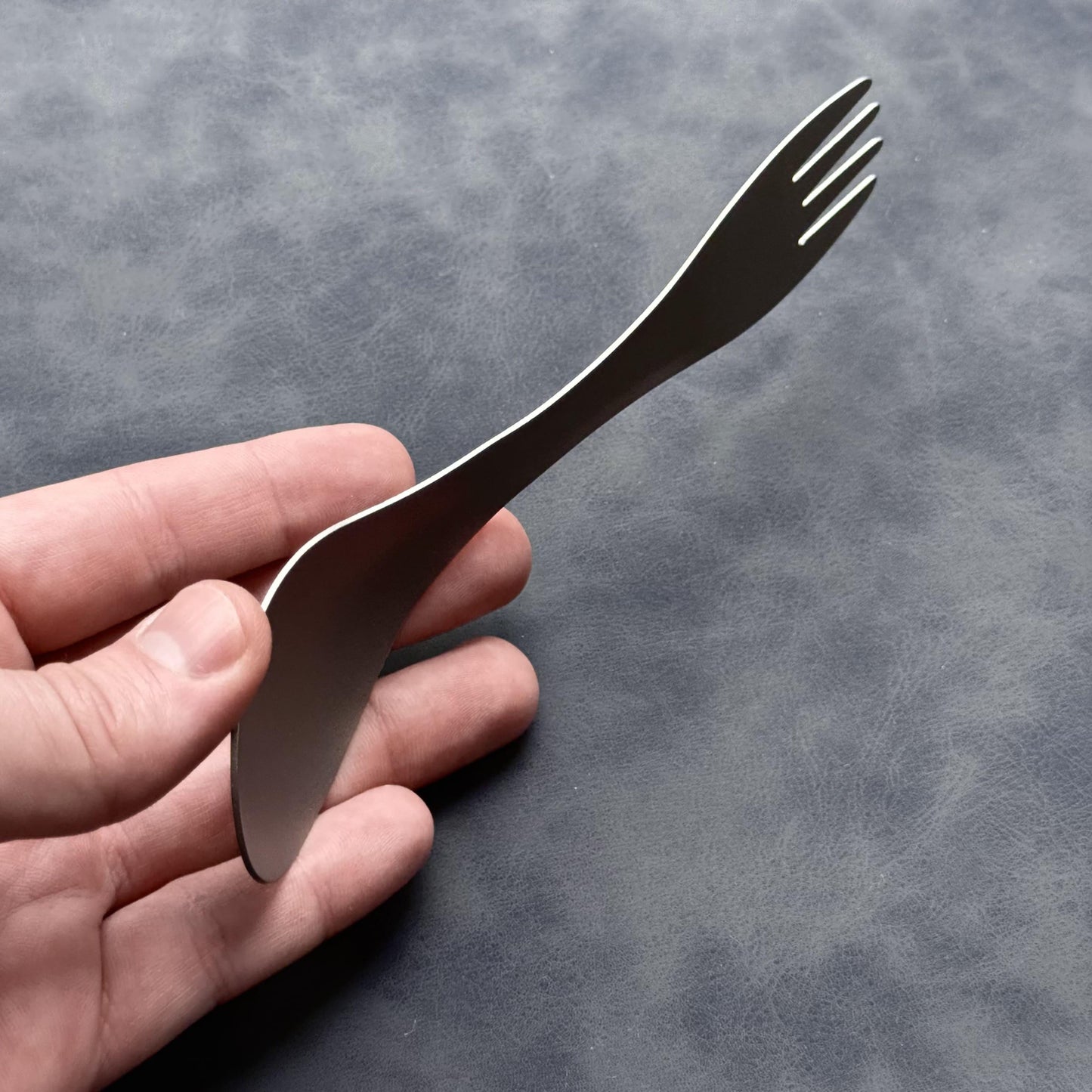 Titanium Spork: Ultralight 2-in-1 Camping Utensil
