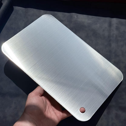 Titanium Coated Stainless Steel Cutting Board: Double-Sided Kitchen Prep