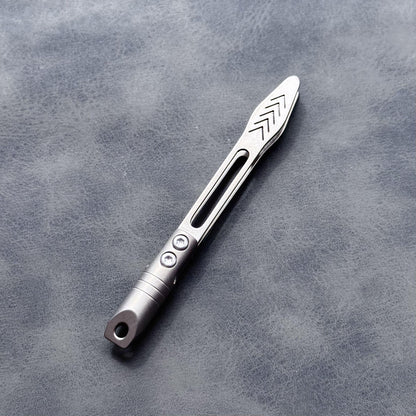 EDC Titanium Tweezers Keychain Tool – Pocket Multi-Tool, Portable Titanium Gear for Travel, Camping & Everyday Use, Gift for Him