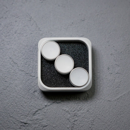 Slider Square [Ti] Cerakote / White Brushed