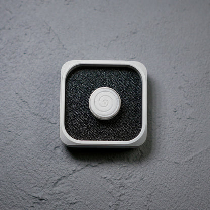 Slider Square [Ti] Cerakote / White Brushed