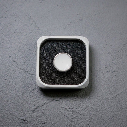 Slider Square [Ti] Cerakote / White Brushed