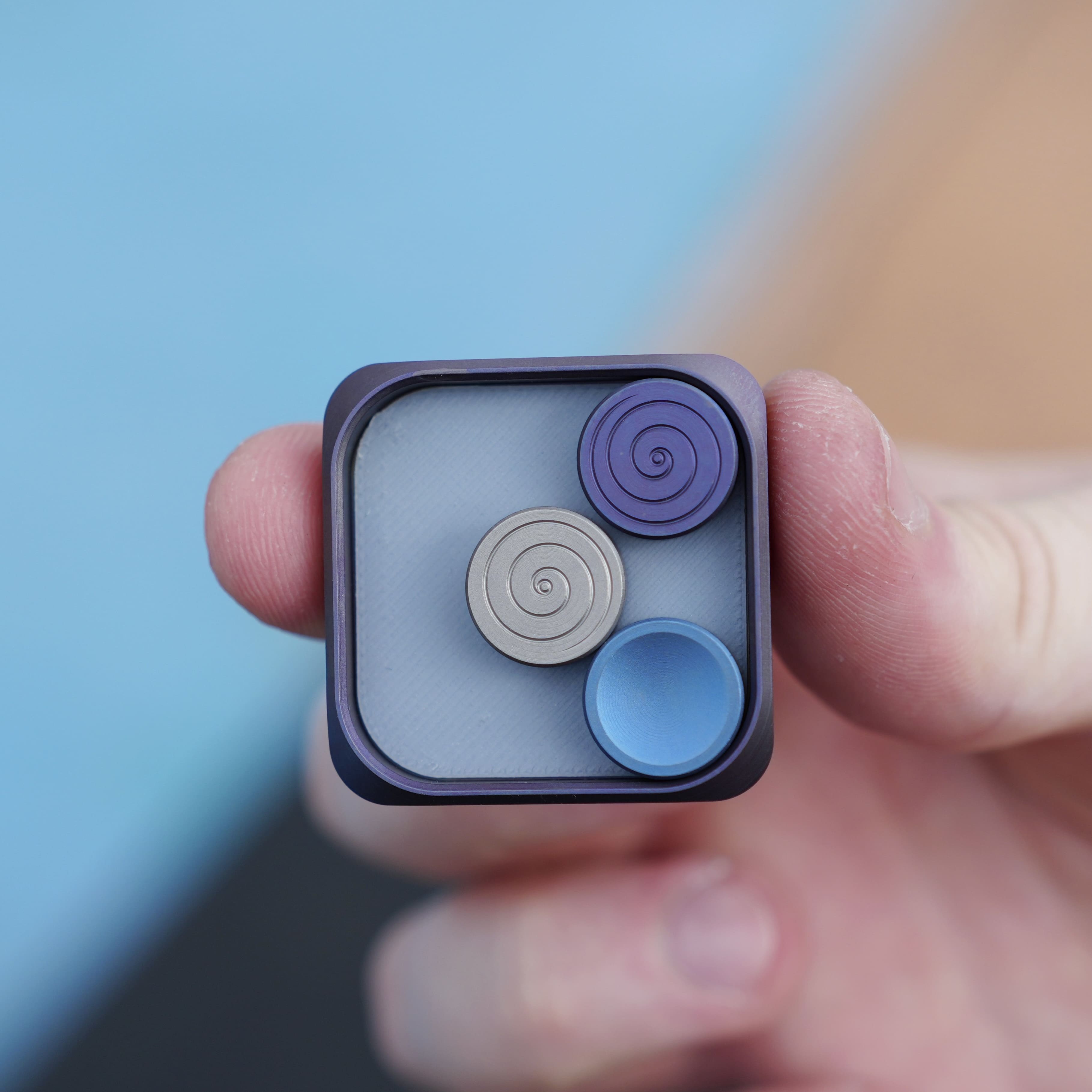 Slider Titanium Fidget Haptic Toy for Adults - Kickup, USA