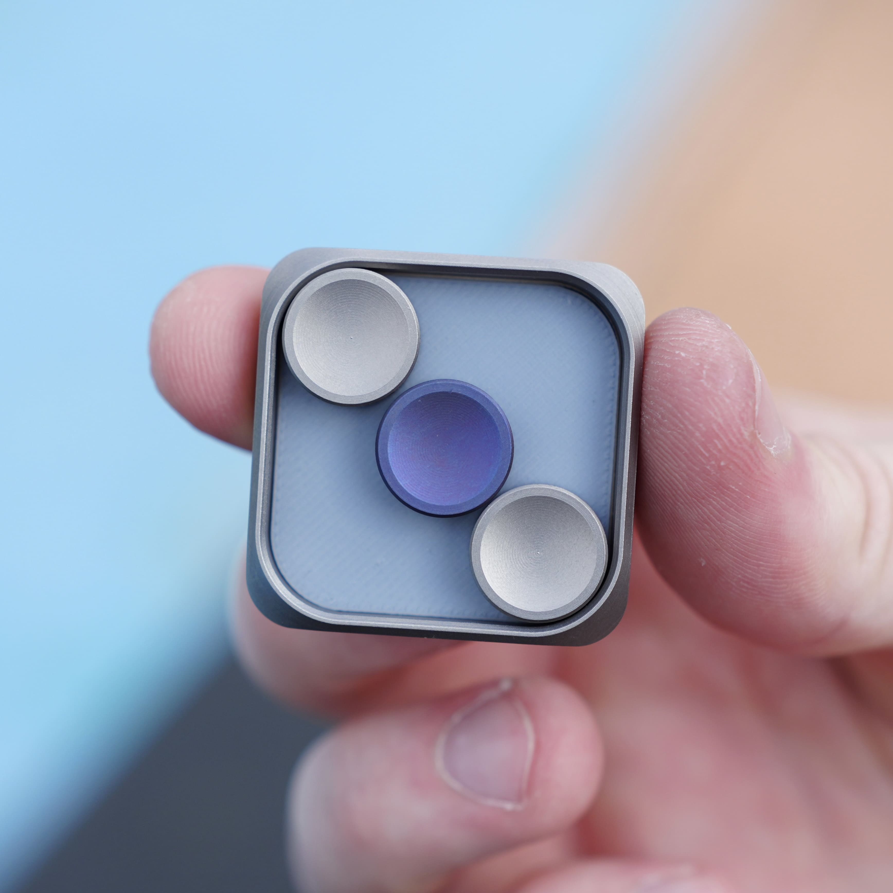 Slider Titanium Fidget Haptic Toy for Adults - Kickup, USA